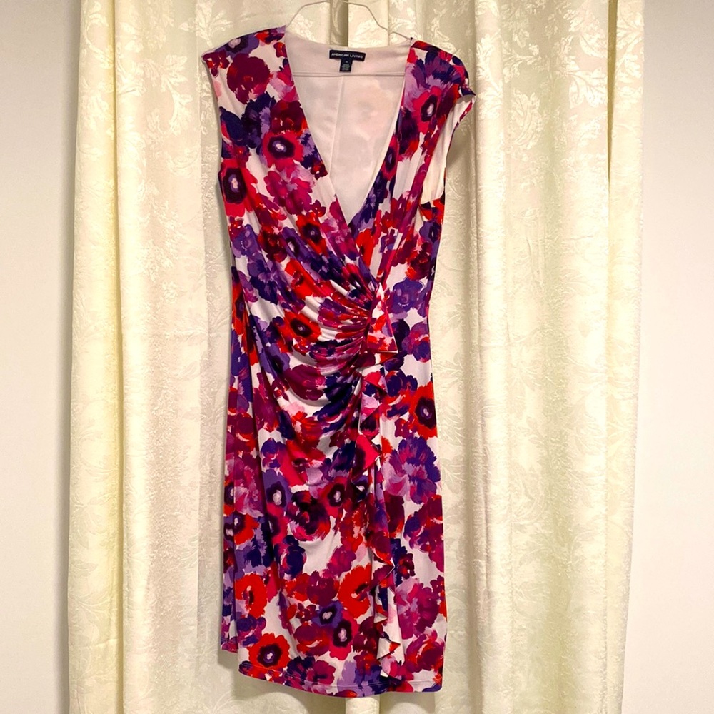 Sleeveless Floral Dress